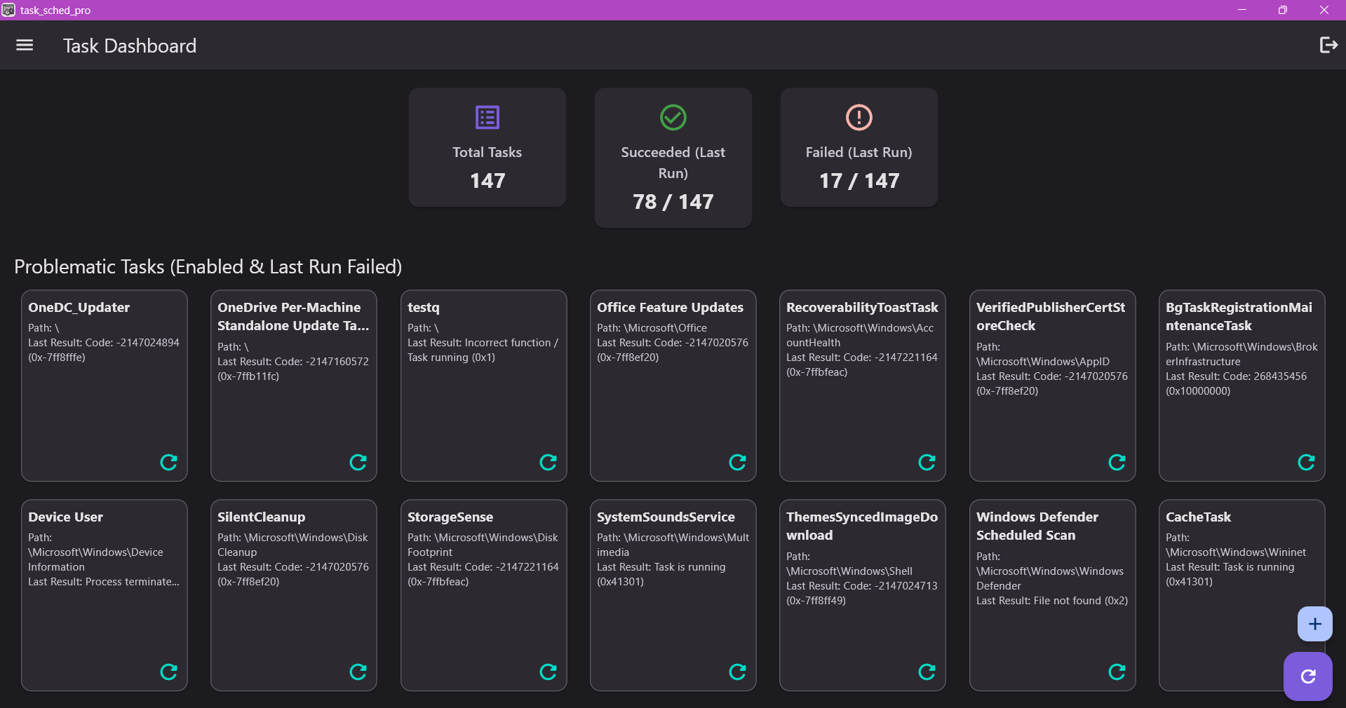 TaskSched Pro screenshot 1